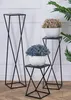 Howhomely Sgabello per fiori in metallo nero 70 cm - Anteprima dell’immagine prodotto 8