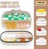 Ptyism Pill Organiser Box Pill box cestovní 7 přihrádek Náhled obrázku produktu 2
