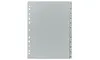 herlitz Kunststoff-Register, Zahlen, A4, 31-teilig, grau Anteprima dell’immagine prodotto 1