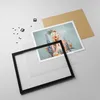 Gerahmtes Poster - Schwarzer Rahmen - Surreal Frau Blumen - Produktbild-Vorschau 4