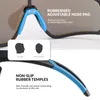 ROCKBROS Kinder Fahrradbrille polarisiert UV400 Schwarz mit Produktbild-Vorschau 7
