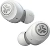 A pair of white and gray wireless earbuds are shown against a white background. Náhľad obrázku produktu