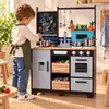 Rijoka Kinderküche aus Holz - mit Tafel - Inklusive Zubehör Produktbild-Vorschau 2