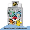 Pokemon Bettwäsche für Kinder 135x200 80x80 cm · Produktbild-Vorschau 5