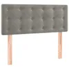 vidaXL Boxspring posteľ s matracom Svetlo sivá 90x190 cm Náhľad obrázku produktu 5