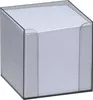 A clear plastic holder filled with white paper notes. Produktbild-Vorschau