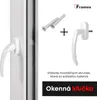 Suterénne okno Biele 400X800 mm s dvojitým zasklením (32 Náhľad obrázku produktu 7