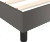 vidaXL Box spring bed frame grey 80x200 cm Imitace kůže Náhled obrázku produktu 6