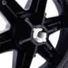 Roues noires remplaçables pour caddies - pack de 2 Voir les images du produit 5