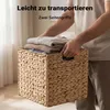 Wiltec Korb aus Wasserhyazinthe 26 x 26 x 26 cm, Produktbild-Vorschau 4