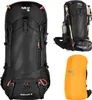 Nils Camp NC1992 Trekingový batoh Nordkapp 65L černý Náhled obrázku produktu 2