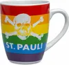 St. Pauli - Teschio arcobaleno, tazza da caffè Anteprima dell’immagine prodotto 1