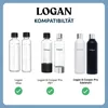 Sodapop Wassersprudler Logan, Set mit 3 Glasflaschen (2 × Produktbild-Vorschau 7