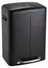 Relaxdays Mülleimer, 2 Fächer, 2x20 l, entnehmbare Produktbild-Vorschau 1
