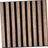 A close-up view of wooden slats mounted on a black background. Anteprima dell’immagine prodotto