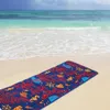 Szezlong plażowy w rolce SEA HORSE WITH CORALS niebieski Podgląd zdjęcia produktu 4