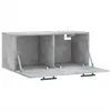 vidaXL Wandschrank Betongrau 80x36,5x35 cm Holzwerkstoff Produktbild-Vorschau 6