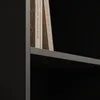 Modernes Standregal R40 Schwarz 182x40x30 cm mit offenen Produktbild-Vorschau 5