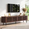 Merax TV Schrank mit 4 Türen aus MDF, TV Lowboard für bis Produktbild-Vorschau 1