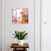 Metall Schlüsselkasten 30 x 30 cm - weißer Schlüsselschrank Produktbild-Vorschau 2