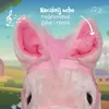 Pink Papaya konik na kiju "Sparkles", słodki koń zabawka z Podgląd zdjęcia produktu 3