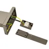 Close-up view of electrical wiring and connection components of an outdoor lamp. Produktbild-Vorschau