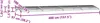 vidaXL Auvent de porte Gris 400x100 cm Polycarbonate Voir les images du produit 9