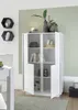 Mobiletto 4 ante, collezione CREAM, colore bianco lucido Anteprima dell’immagine prodotto 3