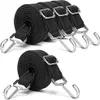 Verstellbare Bungee Schnüre mit Set,2 m Lange, Flache, Produktbild-Vorschau 1