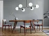 Opviq, Damar - 6321, Lustr, IRON BODY, černý, 48 x 100 x 58 Náhled obrázku produktu 8