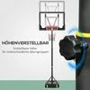 HOMCOM Basketball-Ständer höhenverstellbar Basketballanlage Produktbild-Vorschau 4