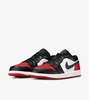Nike Air Jordan 1 Low "Bred Toe 2.0" Rot/Schwarz, Größe: Produktbild-Vorschau 5