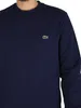 LACOSTE Brushed Fleece Sweatshirt Herren blau XL Produktbild-Vorschau 23