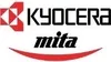 The image displays the logo and brand name of KYOCERA/mita, along with a red curved line underneath. Voir les images du produit