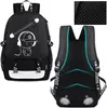 USB Schulrucksack Schulranzen Schultasche Sports Rucksack Produktbild-Vorschau 3