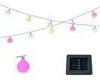 Solar LED Lichterkette mit Kugeln 2,9m Kunststoff Bunt Produktbild-Vorschau 2