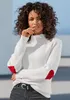 LASCANA Stehkragenpullover wollweiß Größe 36/38 Produktbild-Vorschau 3