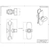 Braccio RAM Mounts, in metallo, per perni a sfera da 1" Anteprima dell’immagine prodotto 4