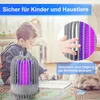 Physische Mückenlampe, tragbar, 360° Rundumlicht, USB Produktbild-Vorschau 3