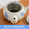 Set da tè giapponese Kyusu in Vetroceramica – eleganza e Anteprima dell’immagine prodotto 3