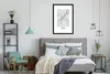 MuchoWow® Gerahmtes Poster Stadtplan - Deutschland - Karte Produktbild-Vorschau 7