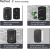 ZELURXX Campanello wireless senza batterie Autoalimentato Anteprima dell’immagine prodotto 8