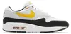 Nike Air Max 1, wit/universiteitsgoud-zwart, modelnummer Productafbeelding-voorbeeld 1