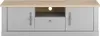 Wohnzimmer Landhaus TV Lowboard in grau mit Artisan Eiche Produktbild-Vorschau 4