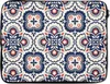 MuchoWow® Laptop Hülle 17 Zoll Laptoptasche Blumen - Retro Produktbild-Vorschau 1