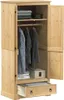 Armario vidaXL Corona, 76x50x170 cm, madera maciza de pino Vista previa de la imagen del producto 2