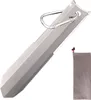 Titanium Garden Hand gezackte Schaufel Outdoor Camping Produktbild-Vorschau 12