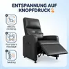 Fernsehsessel Elektrisch mit Liegefunktion, Massagesessel Produktbild-Vorschau 8