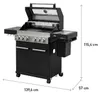Feuergott Gas-Grillstation Hektor 4B-S All Inclusive mit Produktbild-Vorschau 5