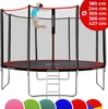 Trampolin - mit Sicherheitsnetz, Leiter, Randabdeckung, 180 Produktbild-Vorschau 1